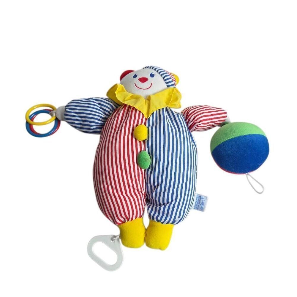 Eden Jester plush clown sensory stuffed animal 12"